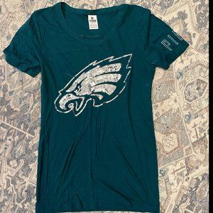 Women's Eagles Sequin T-Shirt (PINK)